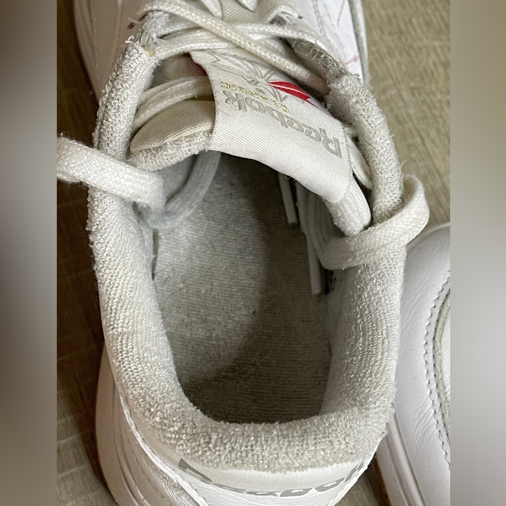 Reebok Club C Extra Platform Sneakers White Gum Sole Women’s 6 - Picture 10 of 13